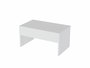 Hanah Home Mesa de Café Akilli - Blanco | Diseño Escandinavo Elegante y Duradero | 90x52x45cm
